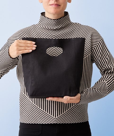 Sac à repas en toile haut de gamme recyclée