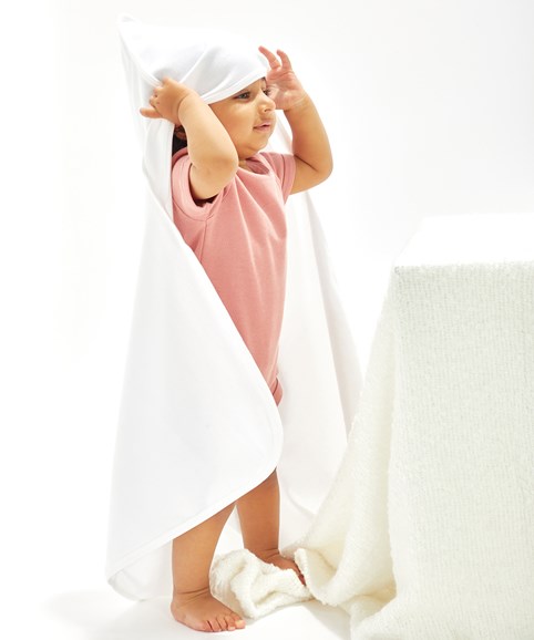 Baby organic hooded blanket