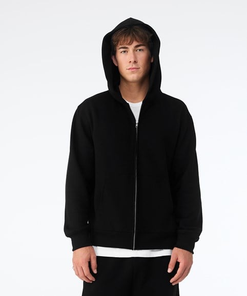 Unisex heavy full-zip hoodie