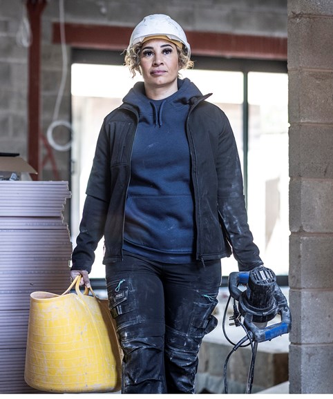 Women's Octagon II printable 3-layer membrane softshell