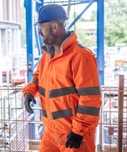 High-vis pro pack-away jacket