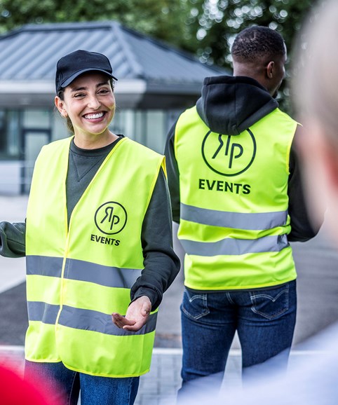 Essential hi-vis easy print vest