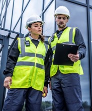 Pro hi-vis supervisor vest