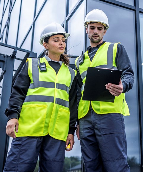 Pro hi-vis supervisor vest