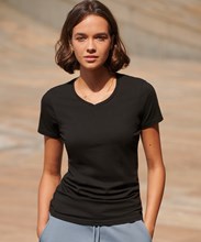 T-shirt Stretch col V Feel Good Femme