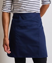  'Colours collection' mid-length pocket apron