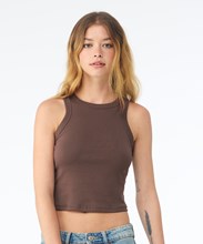 Women’s micro rib racer tank