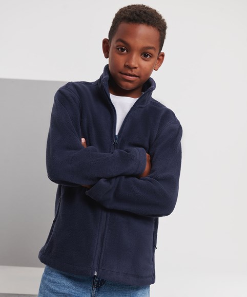 Kids full-zip outdoor fleece