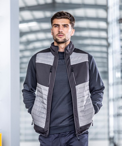 E-volve unisex thermal hybrid bodywarmer