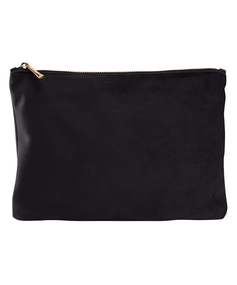 Velvet accessory pouch