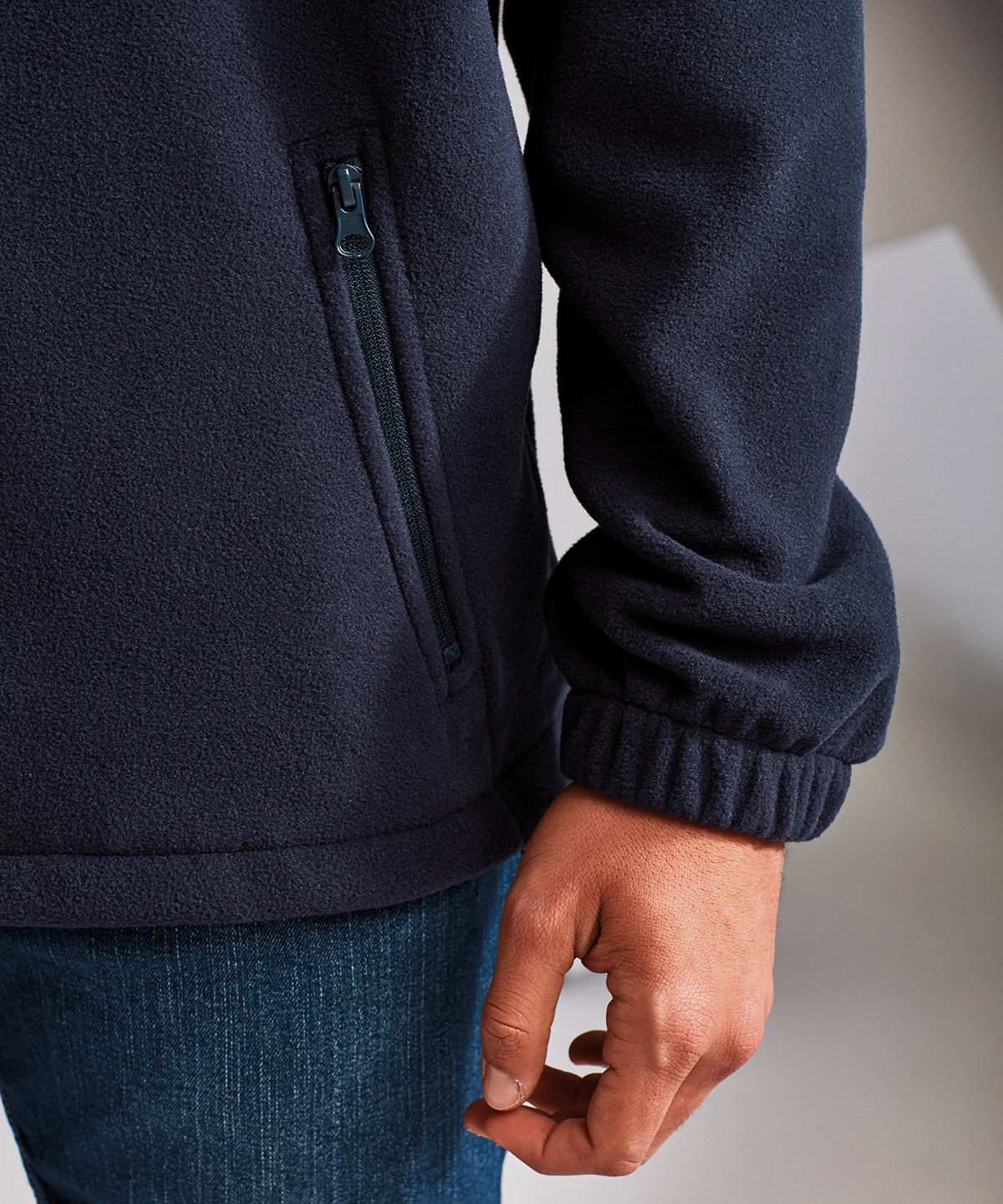 Full-zip fleece