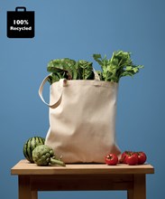 Recycled premium canvas shopper