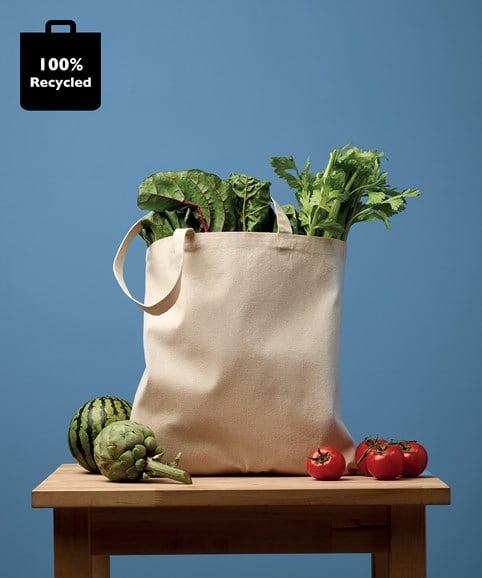 Recycled premium canvas shopper
