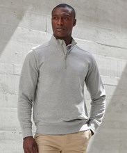 Sweatshirt unisexe durable quart de zip