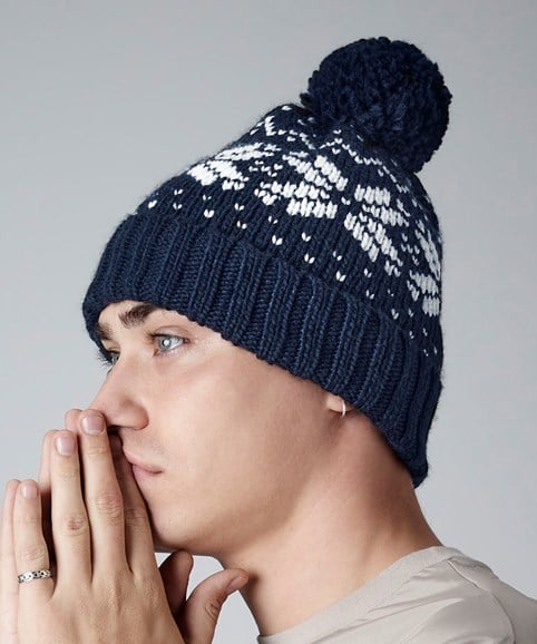 Fair Isle snowstar® beanie