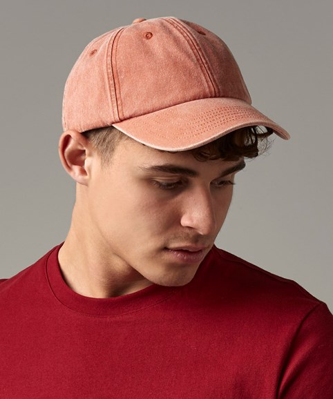 Low-profile vintage cap