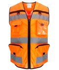 Hi-vis Orange Mesh