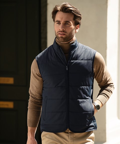 Hudson – horizontal quilted gilet