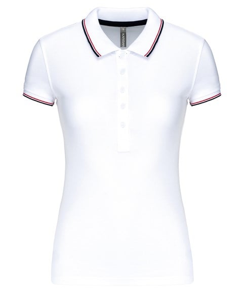 Women's short sleeve polo shirt