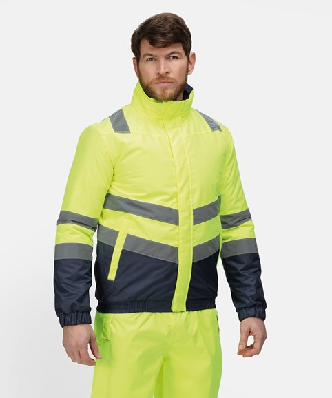 Pro hi-vis classic bomber jacket