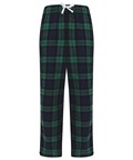 Navy/Green Check