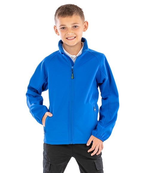 Veste Softshell en polyester recyclé imprimable pour enfant