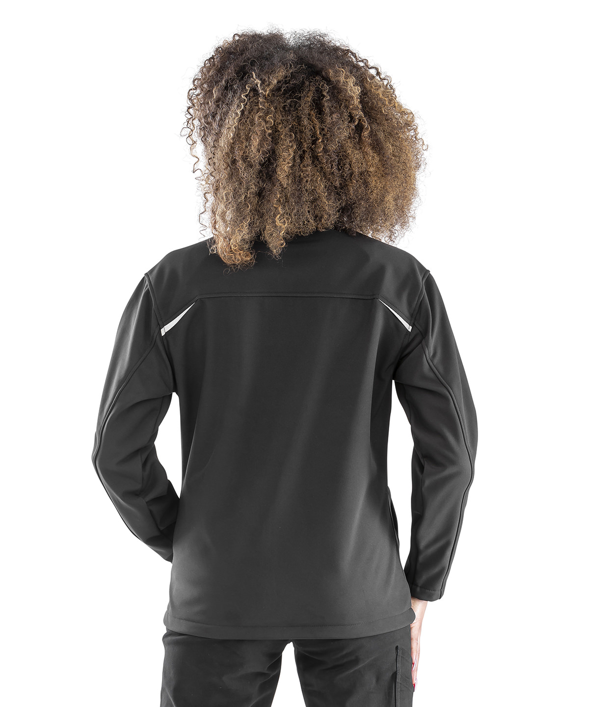 Women's recycled 3-layer printable softshell jacket