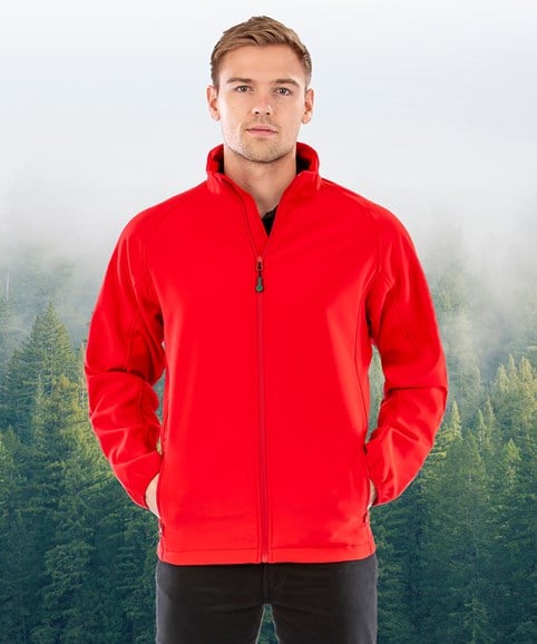 Men's recycled 2-layer Printable Softshell Jacket 