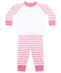 Pink Stripe/White