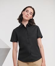 Women's short sleeve Oxford shirt