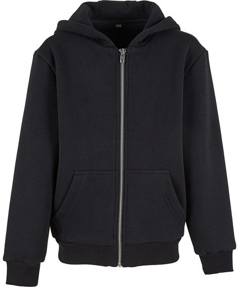 Kids fluffy zip hoodie