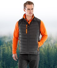 Compass padded softshell gilet 
