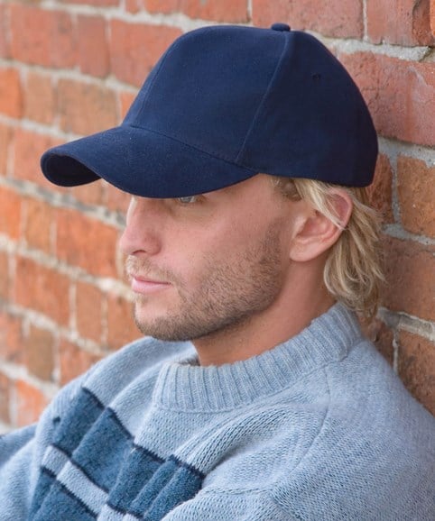 Pro-style heavy cotton cap