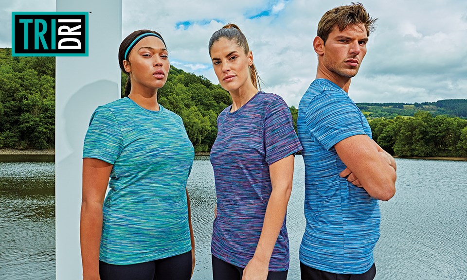 TriDri Space Dye performance T