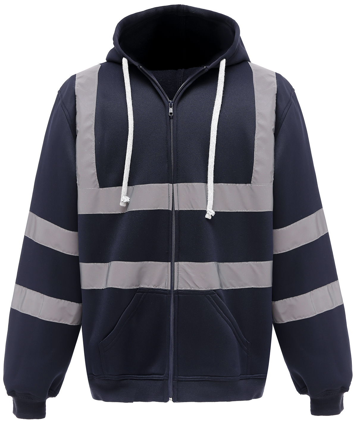 AEH Hi Vis Zip Front Fleece Hoodie