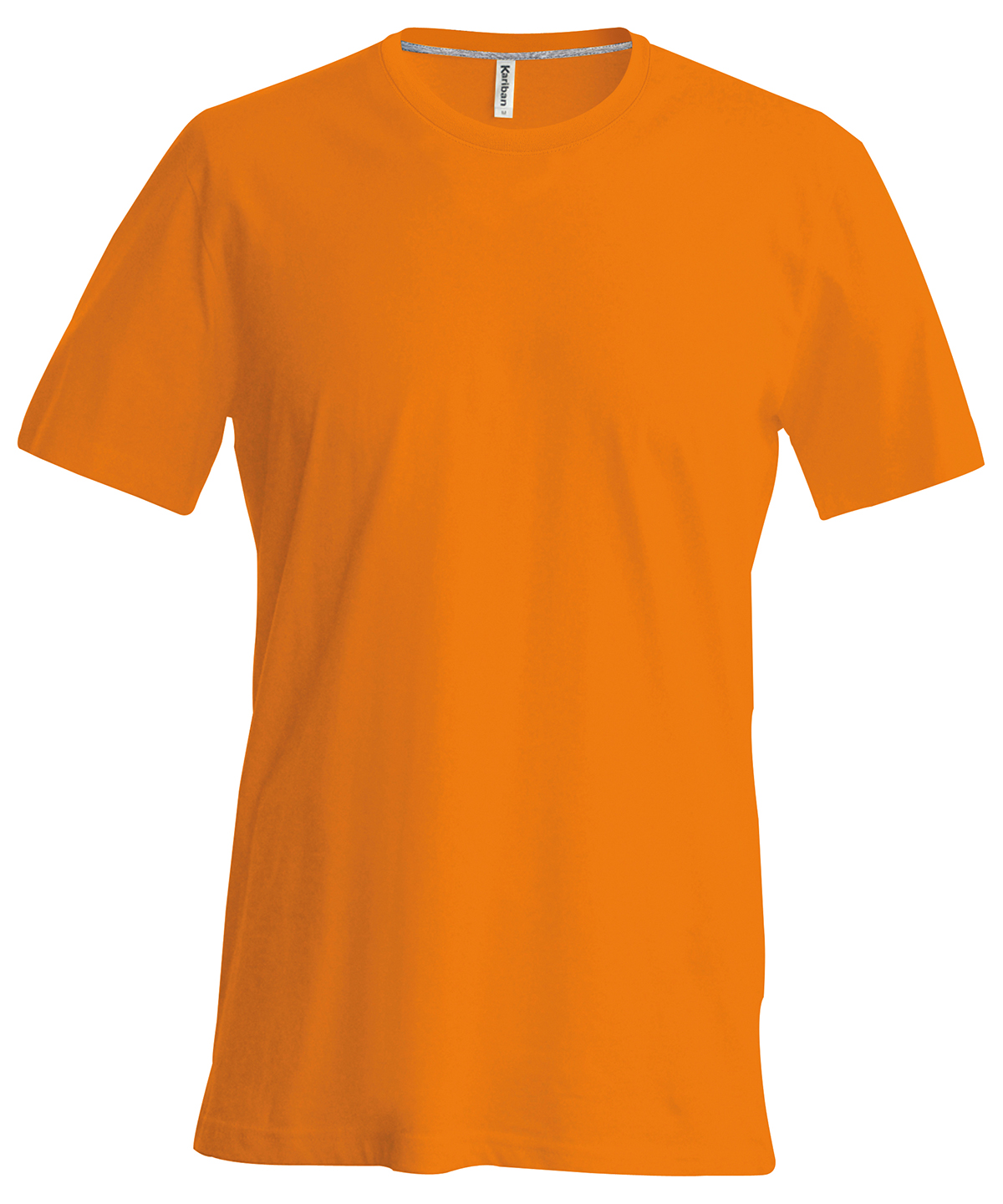 Blue and Orange Stripped Crewneck T-Shirt by Tones