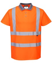 Hi-vis short sleeved polo (S477/RT22)