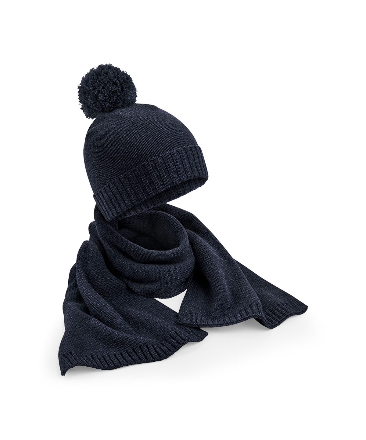 Unisex Beanie & Scarf Set