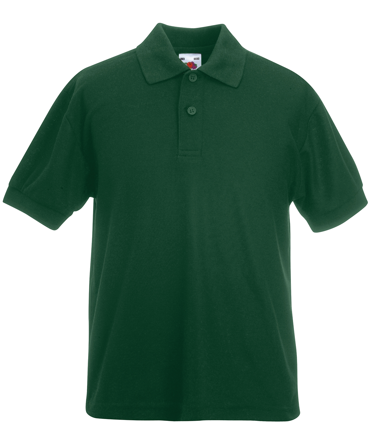 Kids - Garment-Dyed Pique Polo - Bench Green