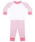 Pink Stripe/White