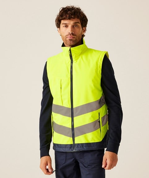 High-vis pro bodywarmer