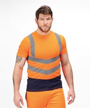 Pro hi-vis short sleeve t-shirt 
