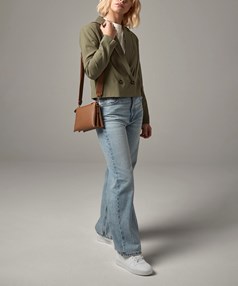 Boutique soft cross body bag