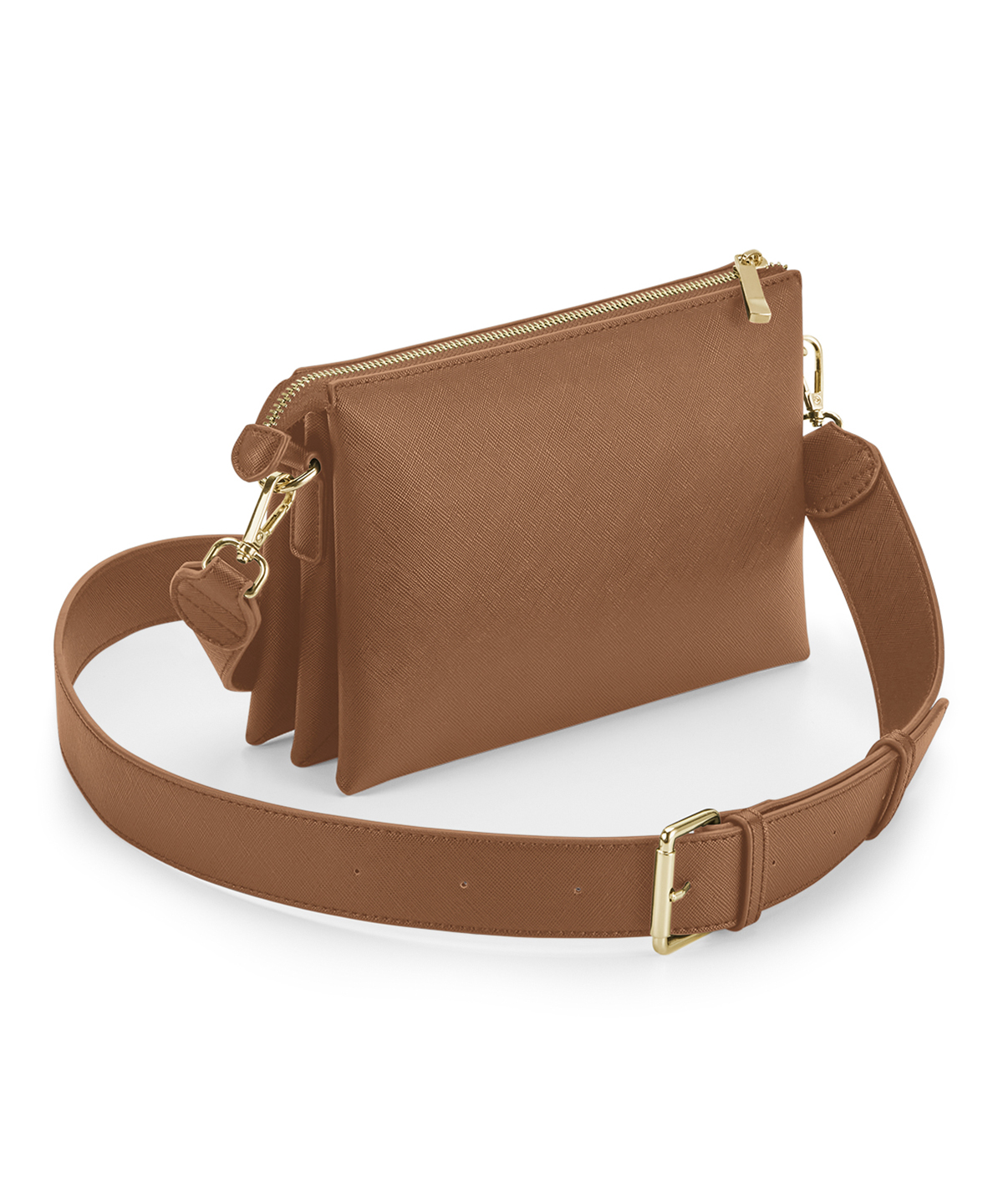 Stylish Smooth Wrinkled Crossbody Bag
