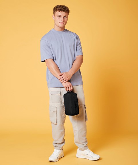 Recycled essentials wash bag