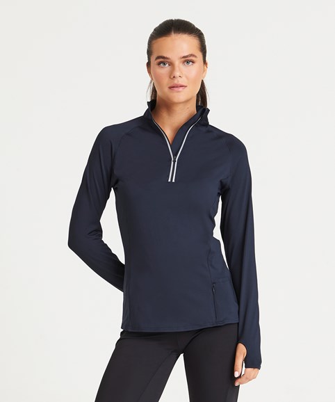 Women's Cool Flex long half-zip top