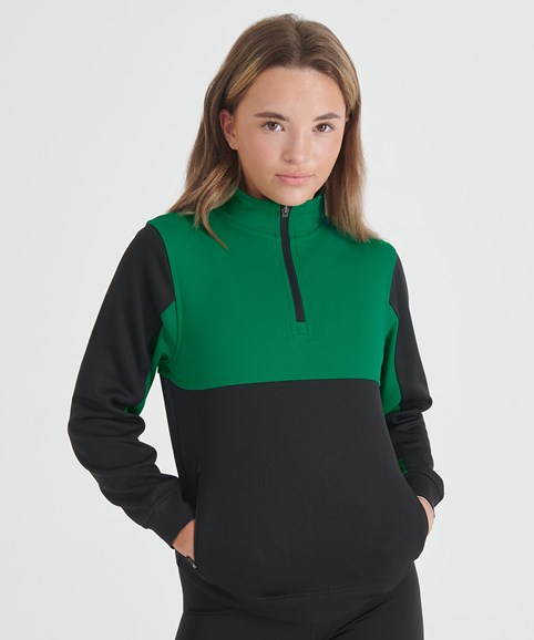 Kids ¼-tracksuit top