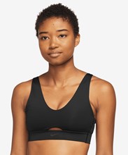 Women's Nike Dri-FIT indy plunge cutout bra