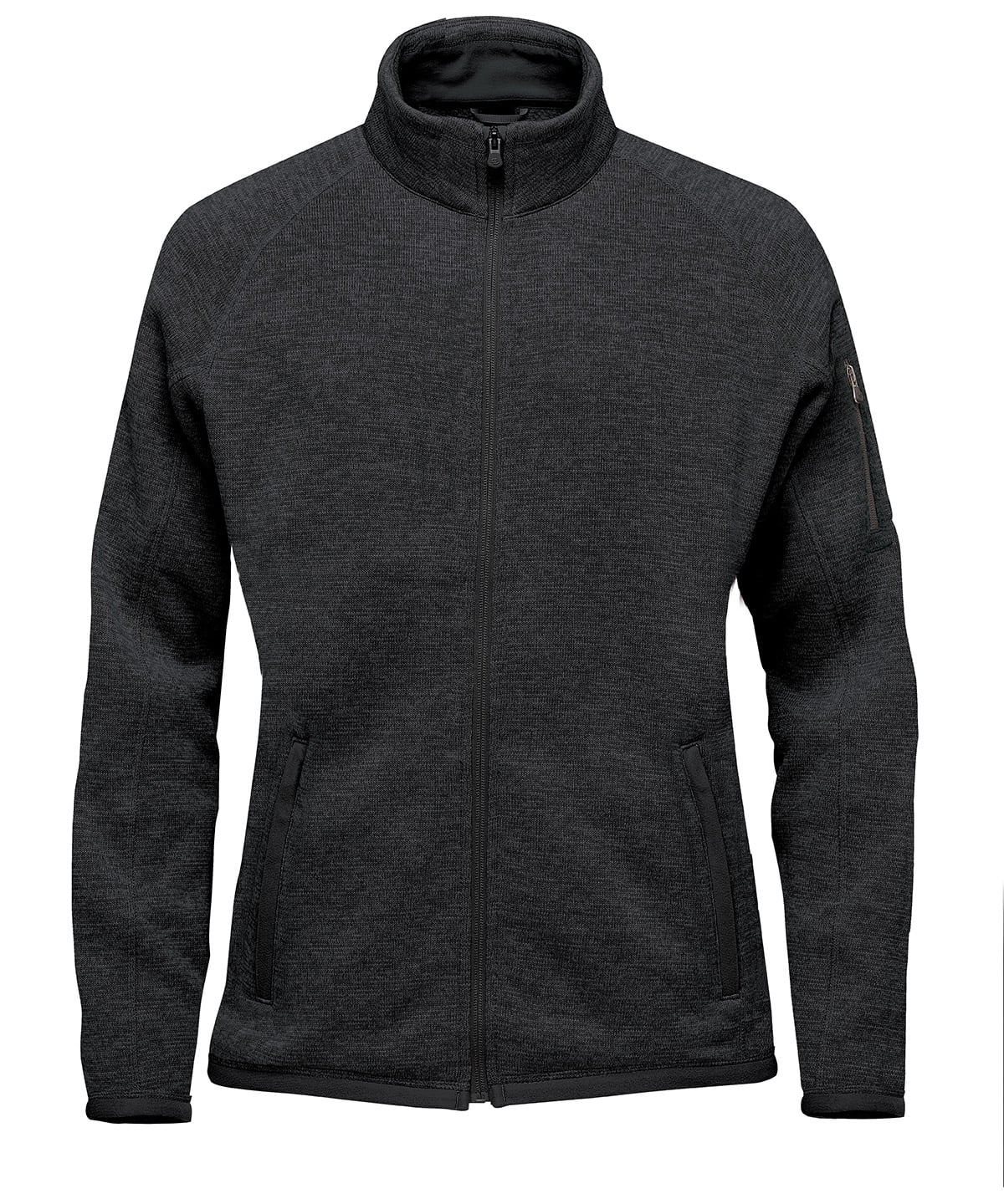 Ladies' Essential Full Zip Fleece Jacket - Black