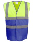 Hi-vis Yellow/Royal Blue